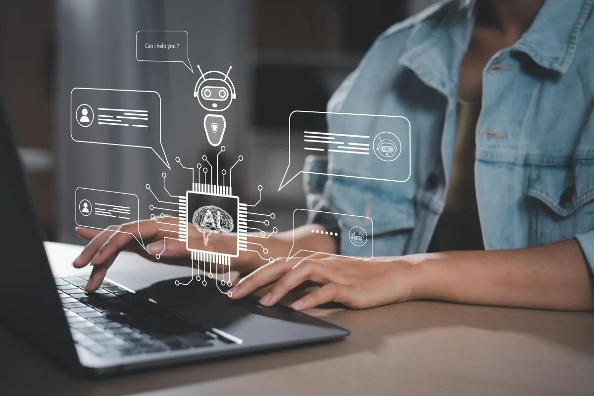 Digital image of a brain or neural network being personalised