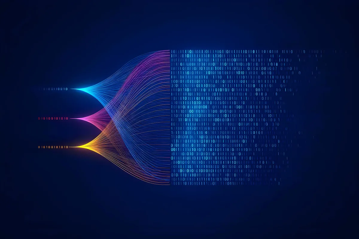 Digital visualisation of software code and data processing flow